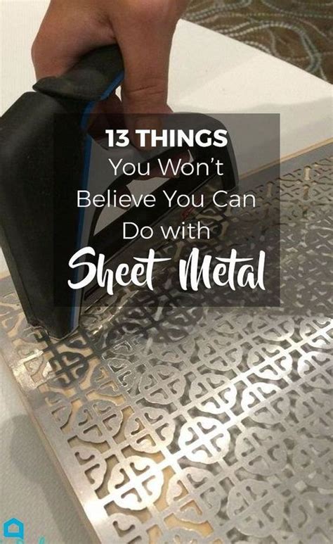 sheet metal crafters|12x12 sheet metal for crafts.